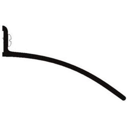 Perfectpatio 76 in. Door Top Weatherstrip Clear Anodized, Aluminum PE3240281